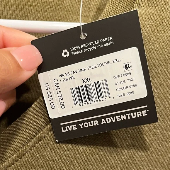 NWT Eddie Bauer Women’s Army Green Shirt Size 2XL - Picture 2 of 7